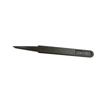 Cleanroom Black Plastic Conductive Anti-static ESD Tweezers for Precision Electronics Workshops